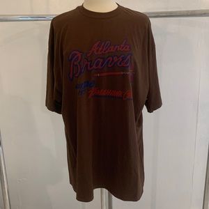 Vintage 90’s Bootleg NWOT Atlanta Braves Tomahawk Chop Just Do It T-Shirt